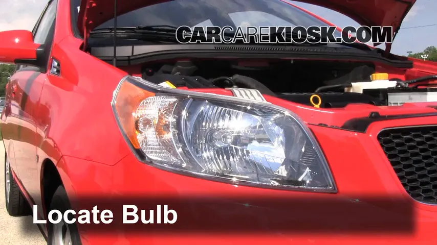 2009 Pontiac G3 1.6L 4 Cyl. Lights Parking Light (replace bulb)